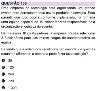 Questão prevista no Profetiza